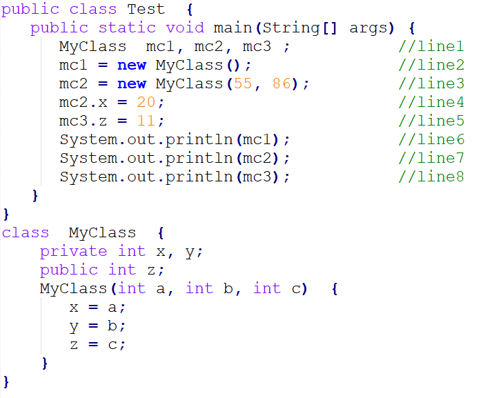 java programming syntax