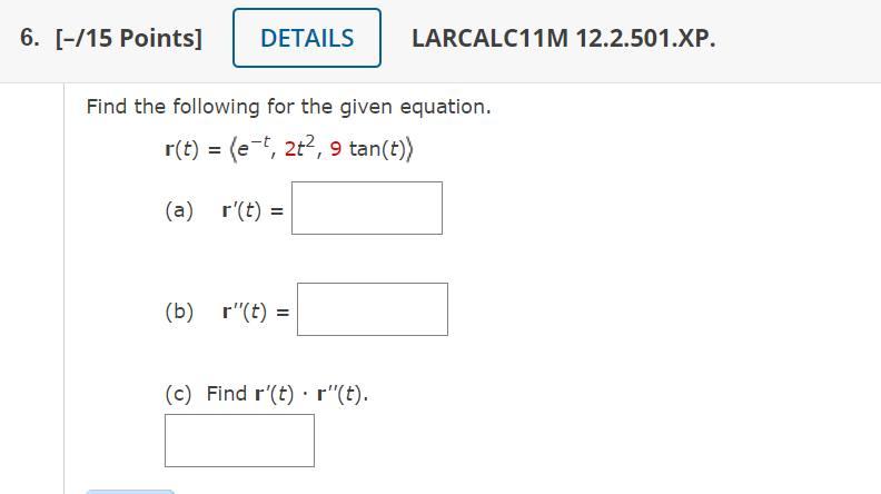Solved Find the following for the given equation. | Chegg.com
