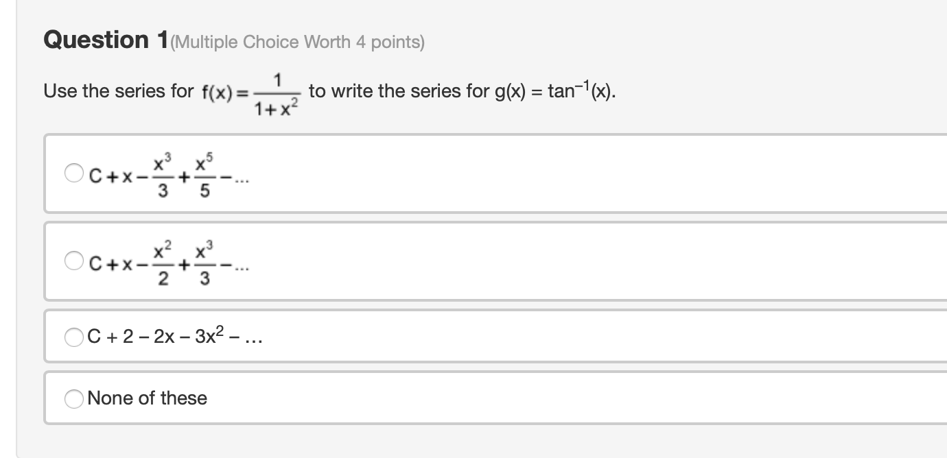 Solved Question 1 (Multiple Choice Worth 4 points) 1 Use the | Chegg.com