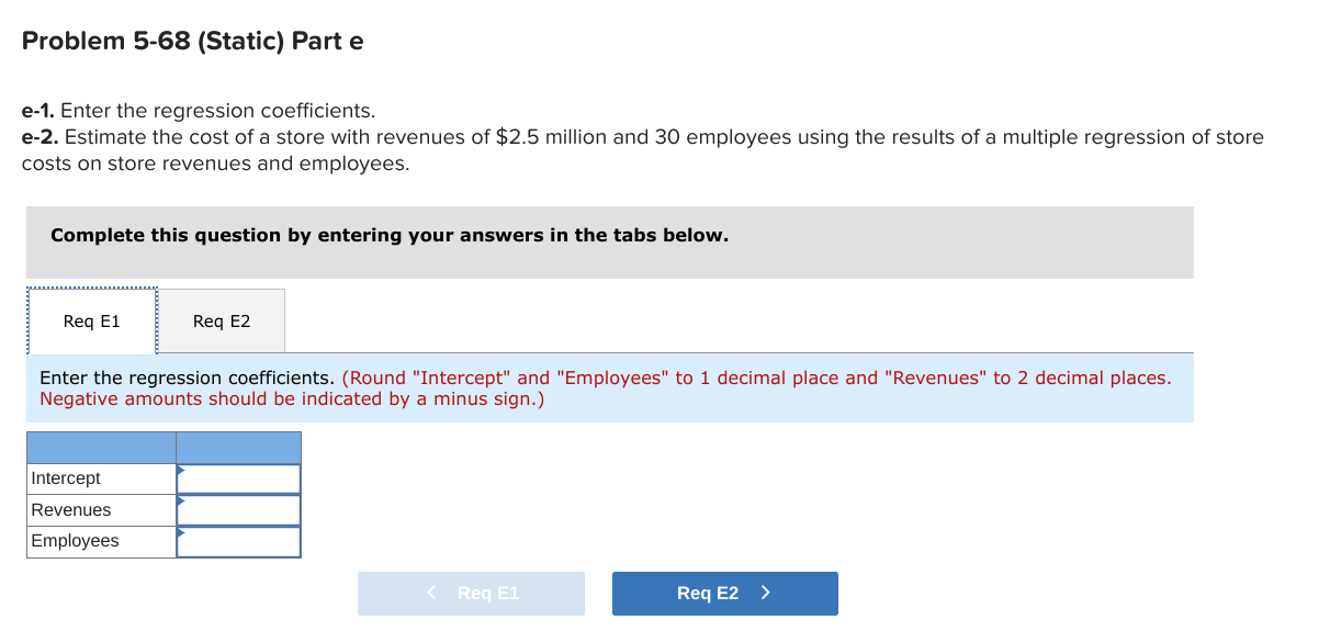 Problem 5-68 (static) Cost Estimation: Simple And 