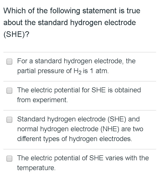 Solved Which of the following statement is true about the