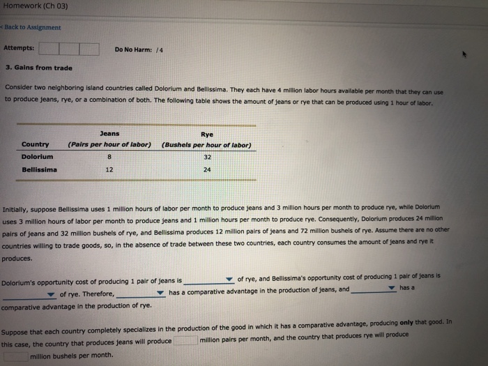 Solved Homework (Ch 03) Back To Assignment Attempts: 3. | Chegg.com