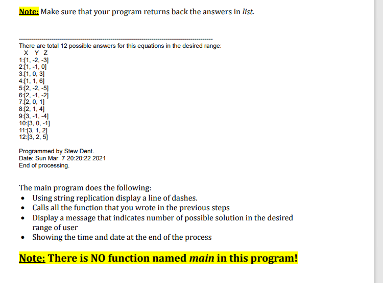 Solved Question 1 You must use dictionary in this question. | Chegg.com