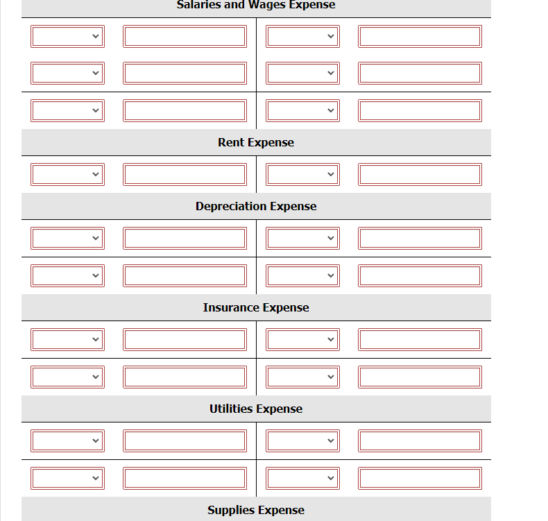 Solved In addition to those accounts listed on the trial | Chegg.com