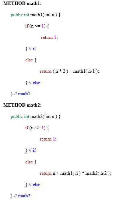 Solved Q) set up a recurrence relation for the running time | Chegg.com