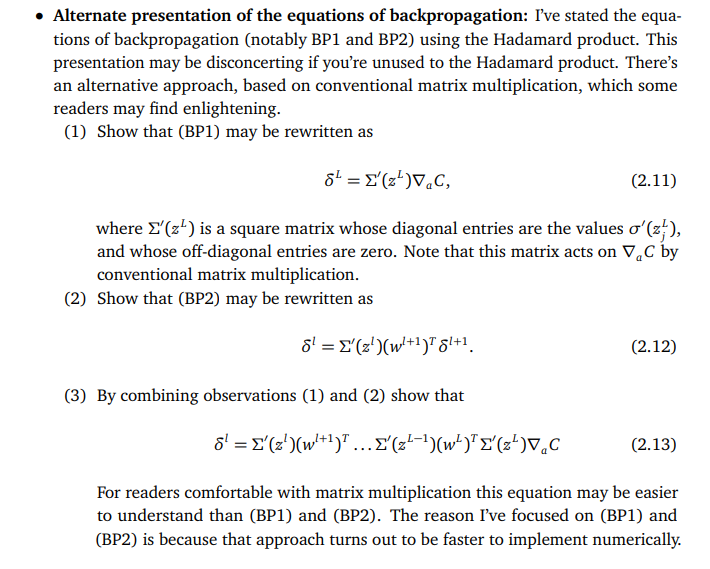 Alternate presentation of the equations of | Chegg.com