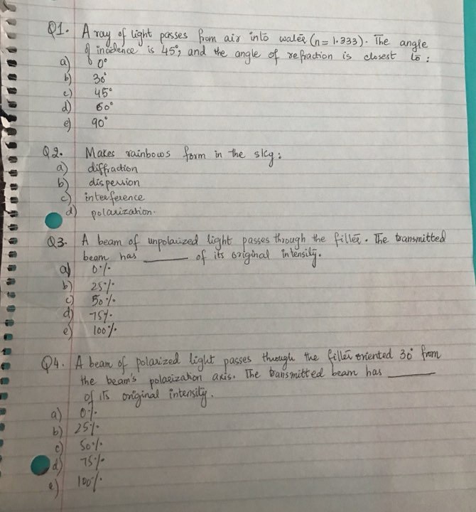 Solved I NEED HELP WITH ALL THE FOUR MULTIPLE CHOICE | Chegg.com
