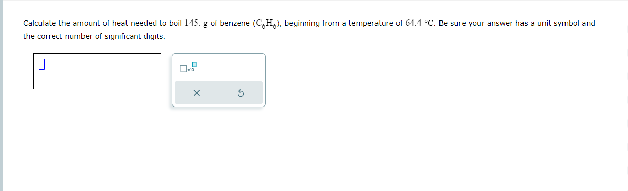 Solved Calculate the amount of heat needed to melt 147. g of | Chegg.com