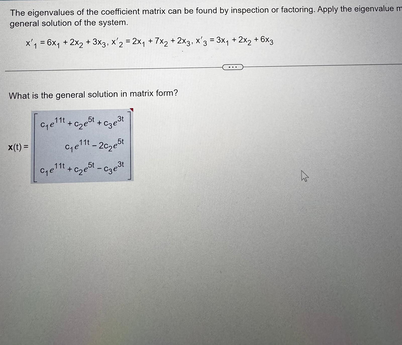 Solved Please give the answer to the above question in the | Chegg.com