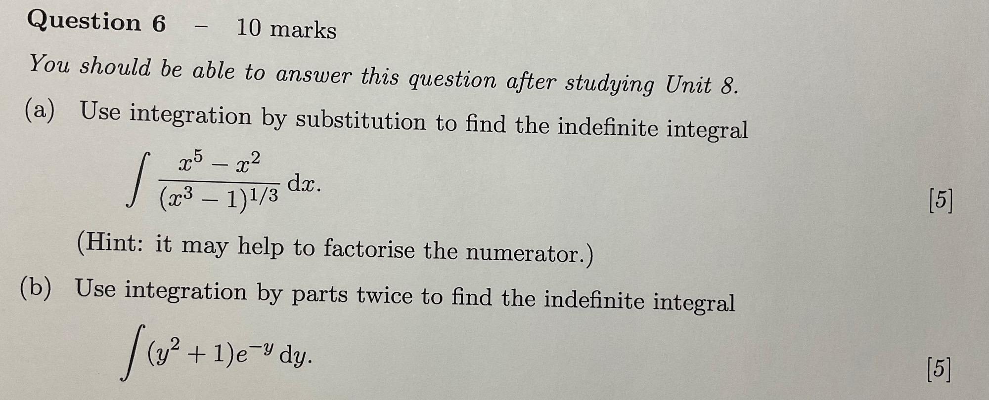 Mr Incredible doesn't like learning new methods, When you're supposed to  integrate by substitution but you only know how to do it by parts Submitted  by Lily Arama Sánchez