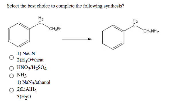 Solved Select the best choice to complete the following | Chegg.com