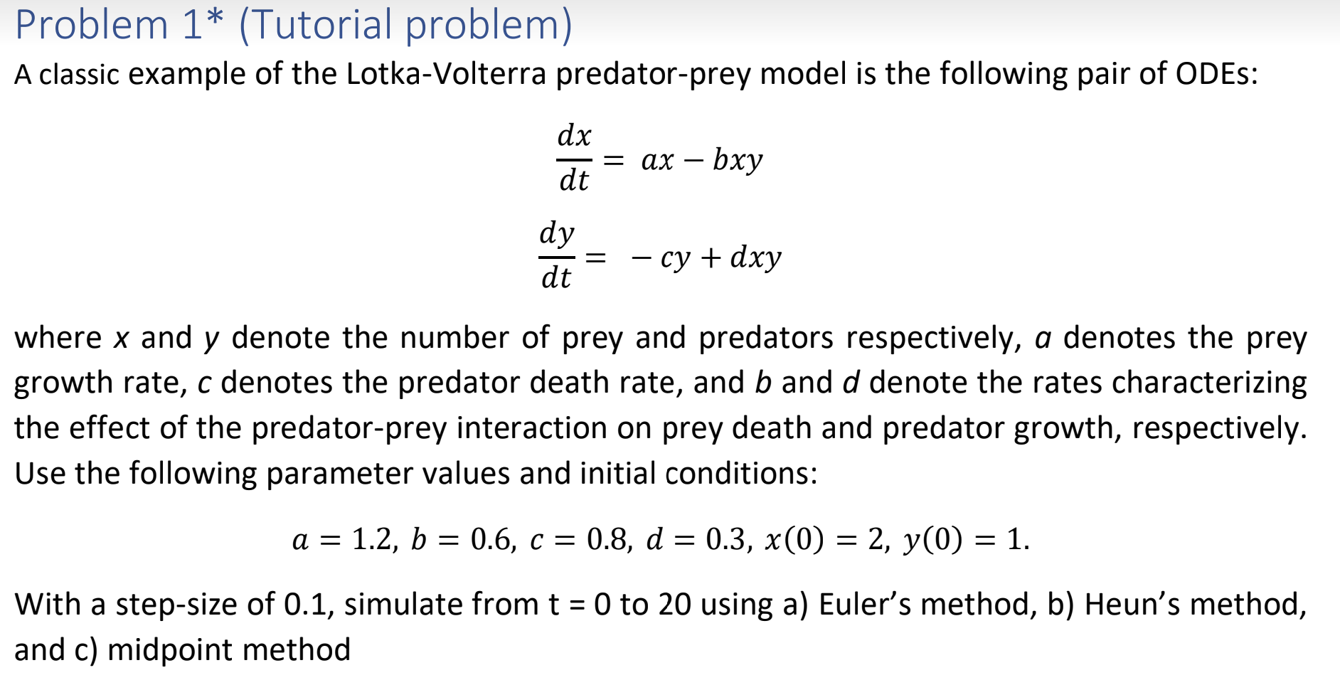 Simule tutorial: Modelling predator-prey interactions