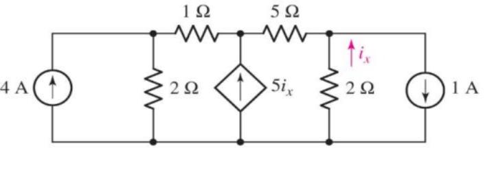 Solved Using mesh analysis determine the power dissipated by | Chegg.com