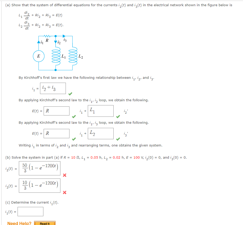 Solved (a) Show that the system of differential equations | Chegg.com