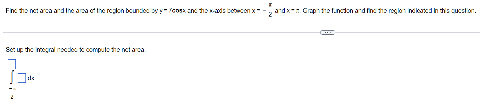 Solved Find the net area and the area of the region bounded | Chegg.com