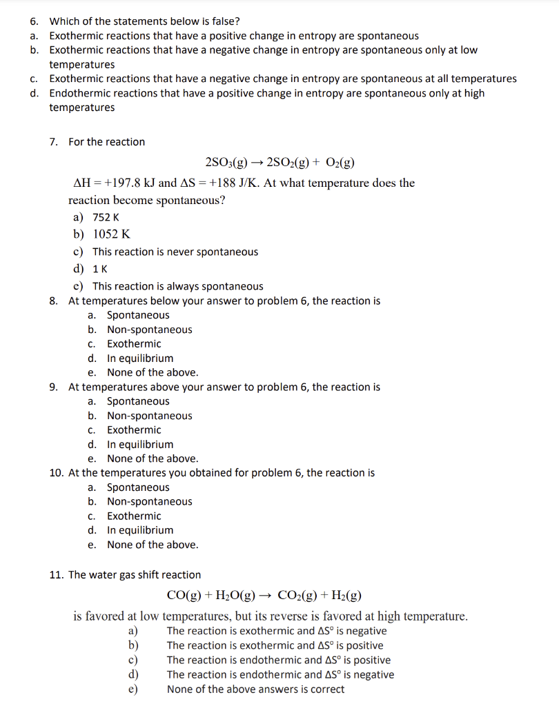 Solved This Is A Sample Test And The Answer Key. Can You Go | Chegg.com