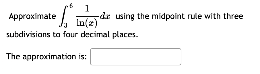 Solved Use The Trapezoidal Rule With N = 8 To Approximate 3 | Chegg.com