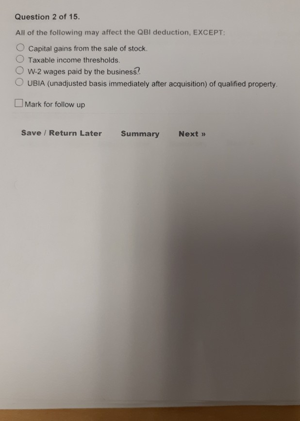 Solved Question 2 of 15. All of the following may affect the