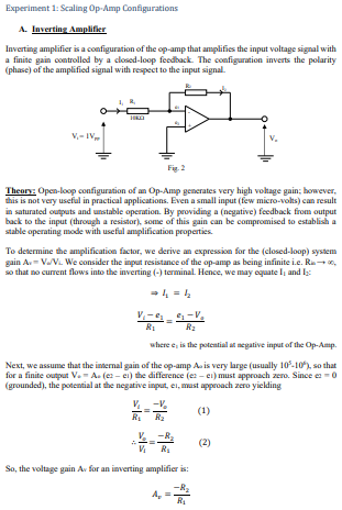 Solved Electrical Engineering Operational Amplifiers | Chegg.com