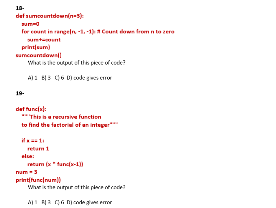 Solved 11- Def Sum(a,b): Result=a+b Def Main(): Result=0 A=5 | Chegg.com