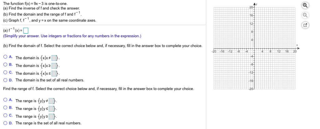 solved-the-function-f-x-9x-3-is-one-to-one-a-find-chegg