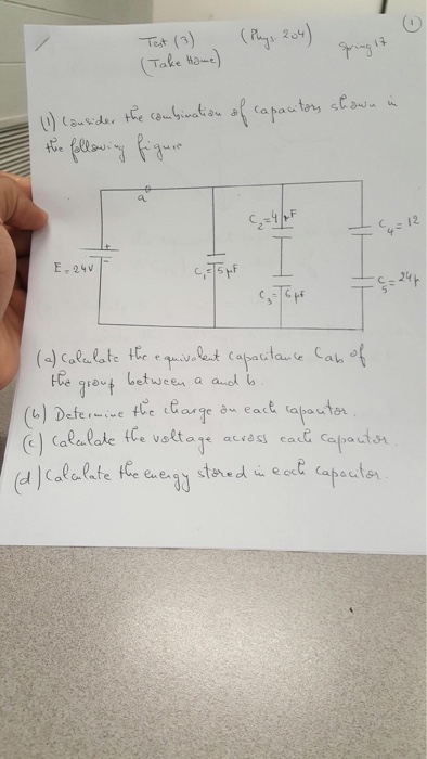 Solved Consider The Combination Of Capacitors Shown In The | Chegg.com