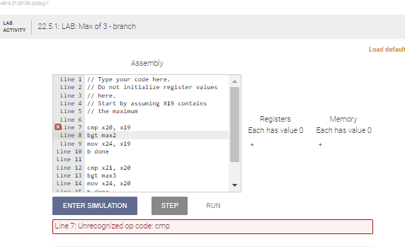 Solved I need help ansering this question and getting code | Chegg.com