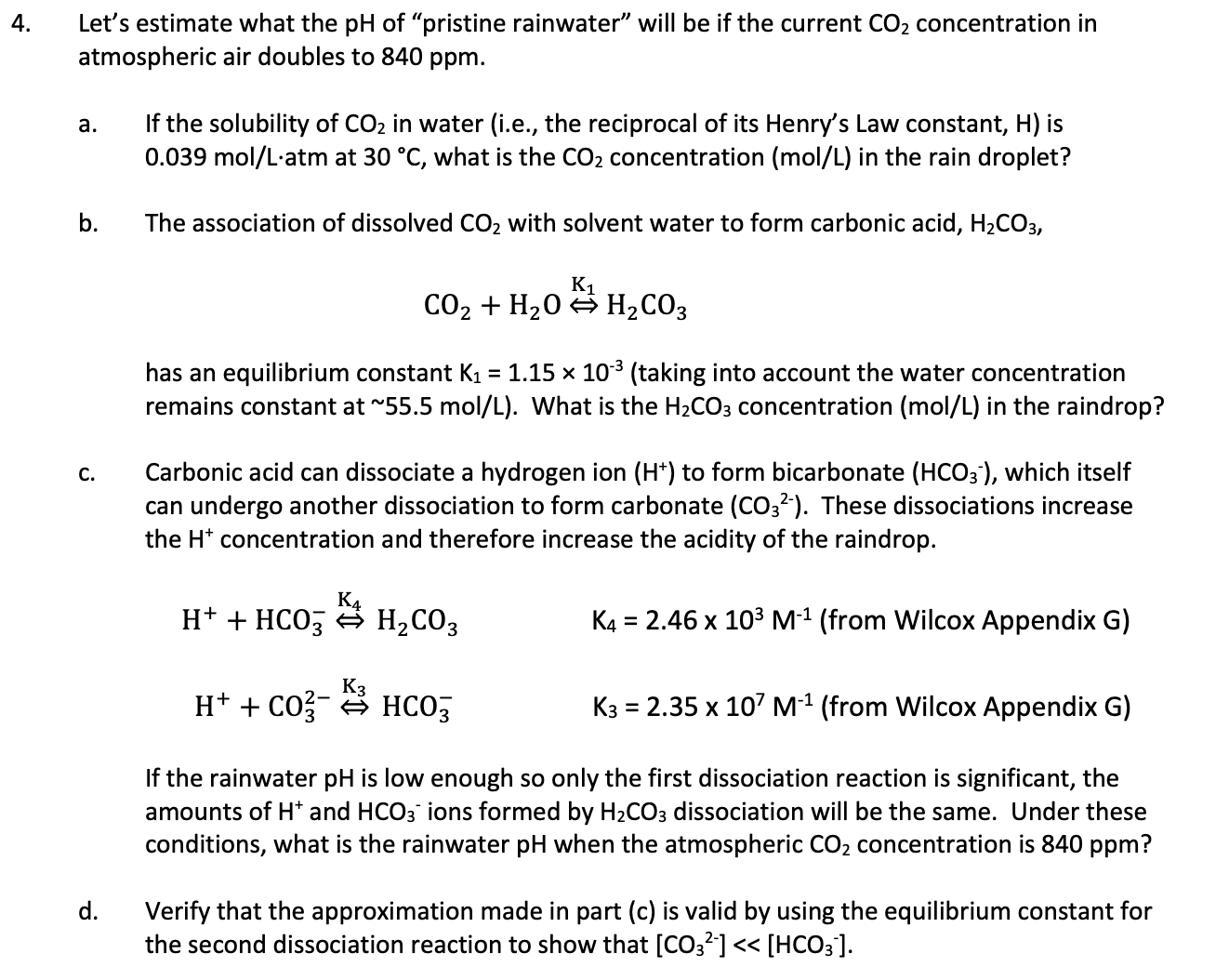 Solved Let's estimate what the pH of 