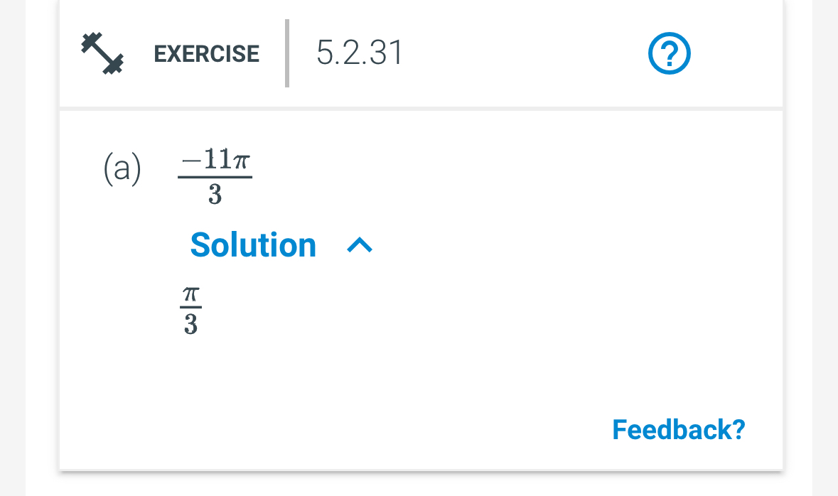 Solved 3−11π | Chegg.com