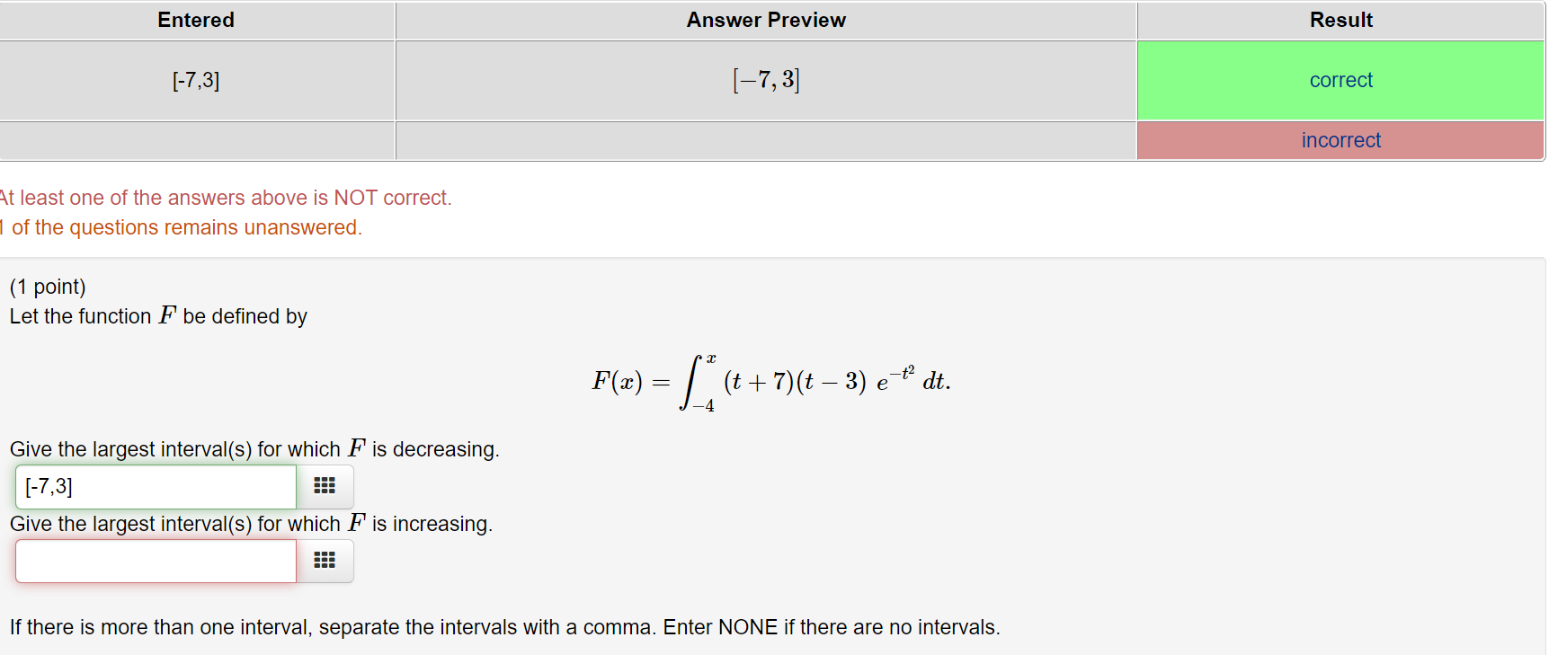 Solved Let The Function F Be Defined By