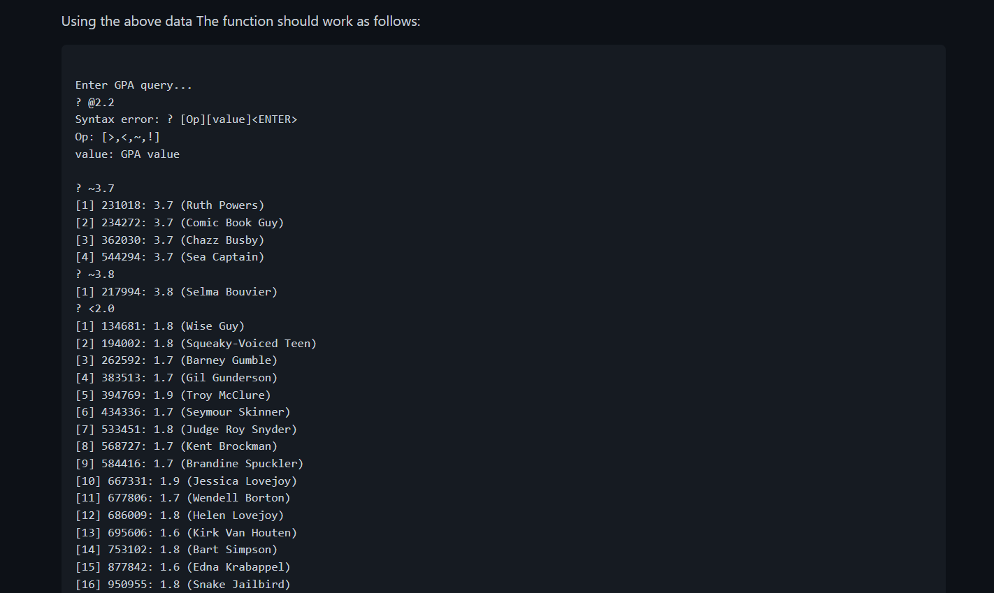 Solved - A header file containing a structure for the GPA | Chegg.com