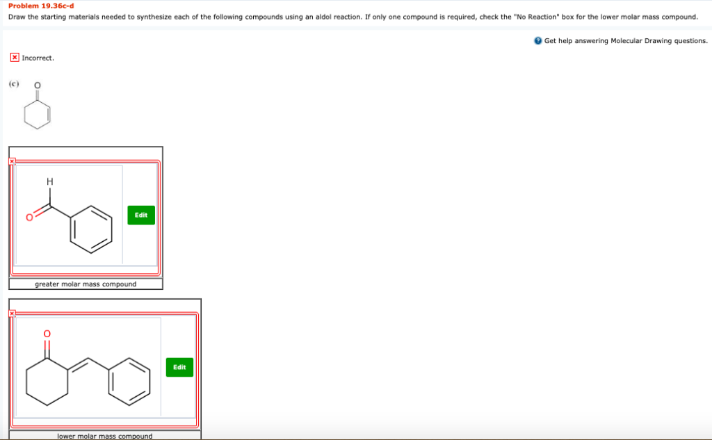 Solved Problem 19.36cd Draw the starting materials needed