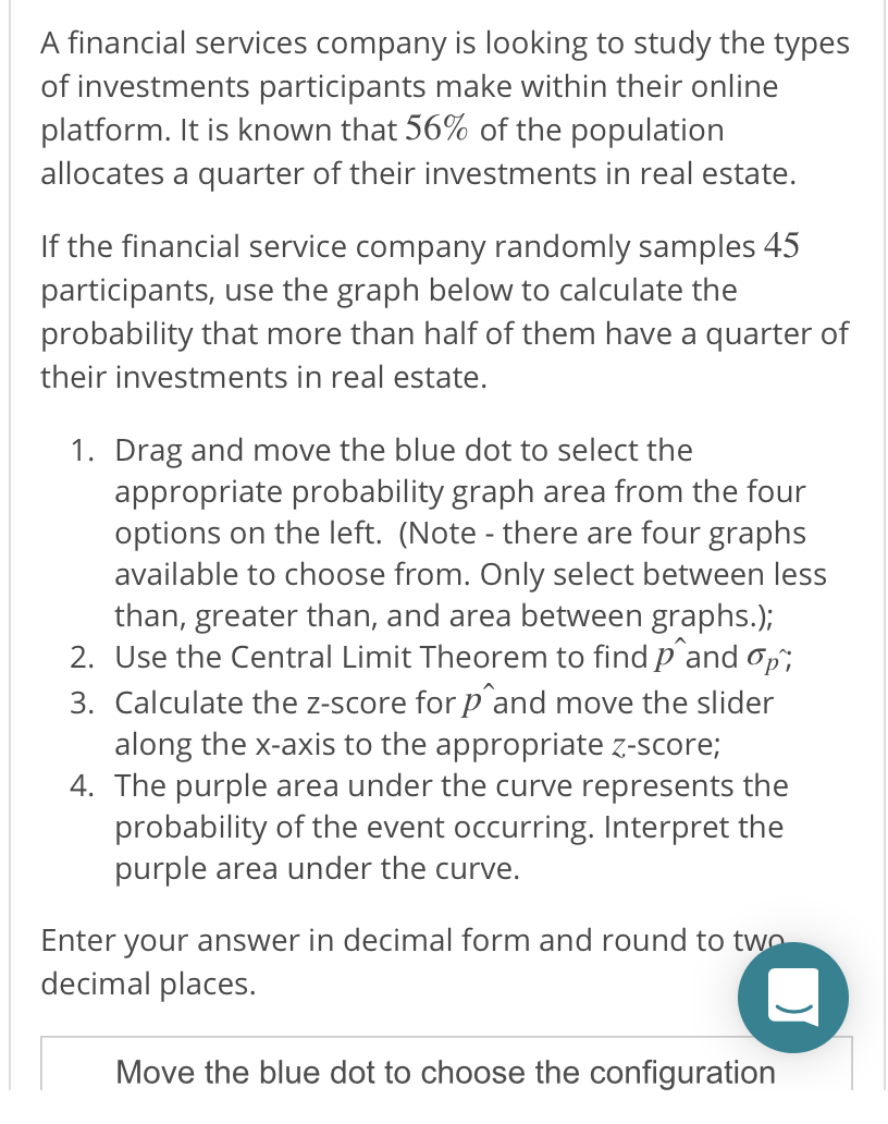 Solved A Financial Services Company Is Looking To Study The | Chegg.com