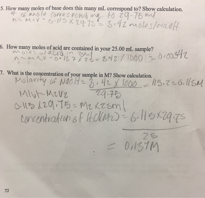 Solved PreLab Assign ment for Experiment 19Titration