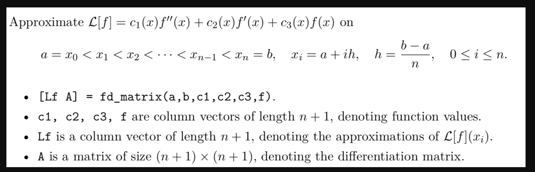 Approximate L F C1 X F X C2 X F X C3 X Chegg Com