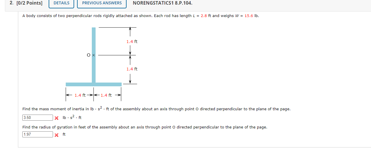 Solved 2. [0/2 points) DETAILS PREVIOUS ANSWERS | Chegg.com