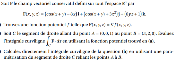 Solved A Find The Potential Function Such That F Is Equa Chegg Com