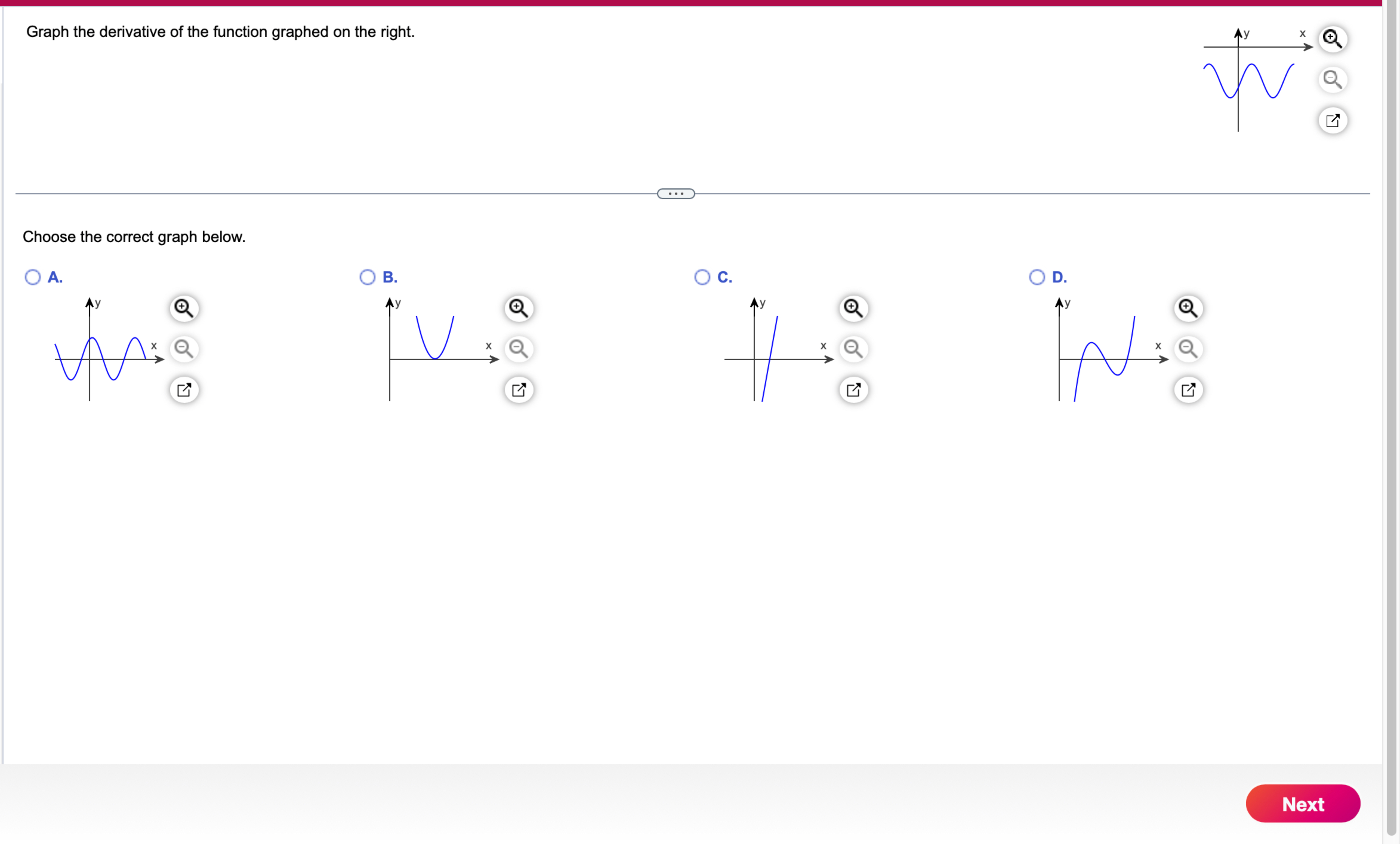 Solved Graph the derivative of the function graphed on the | Chegg.com