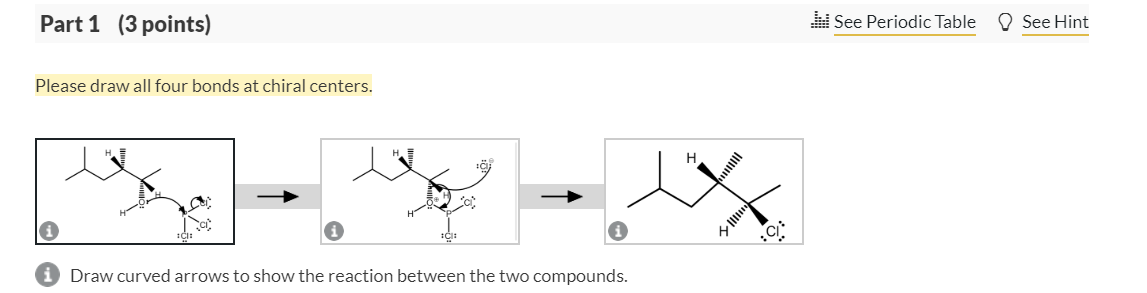 Solved 09 Question (6 points) e See page 517 Draw the curved | Chegg.com