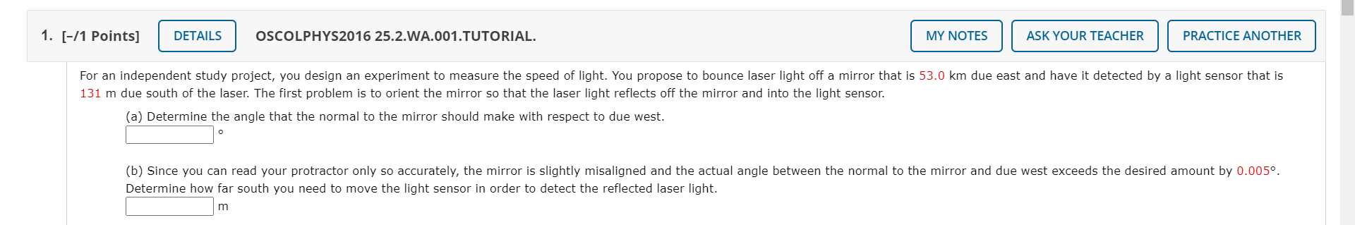 Solved 1 [ 1 Points] Details Oscolphys2016