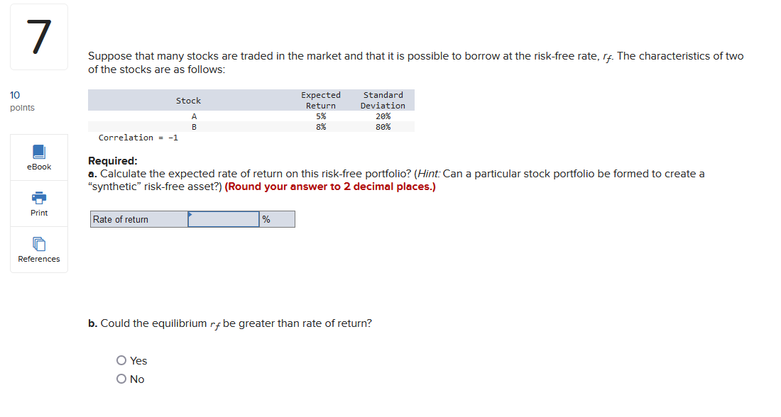 Solved Suppose That Many Stocks Are Traded In The Market And | Chegg.com