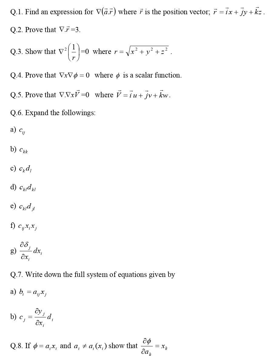 Q 1 Find An Expression For Va R Where I Is The Chegg Com