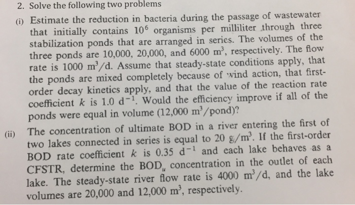 Solved Solve the following two problems Estimate the | Chegg.com