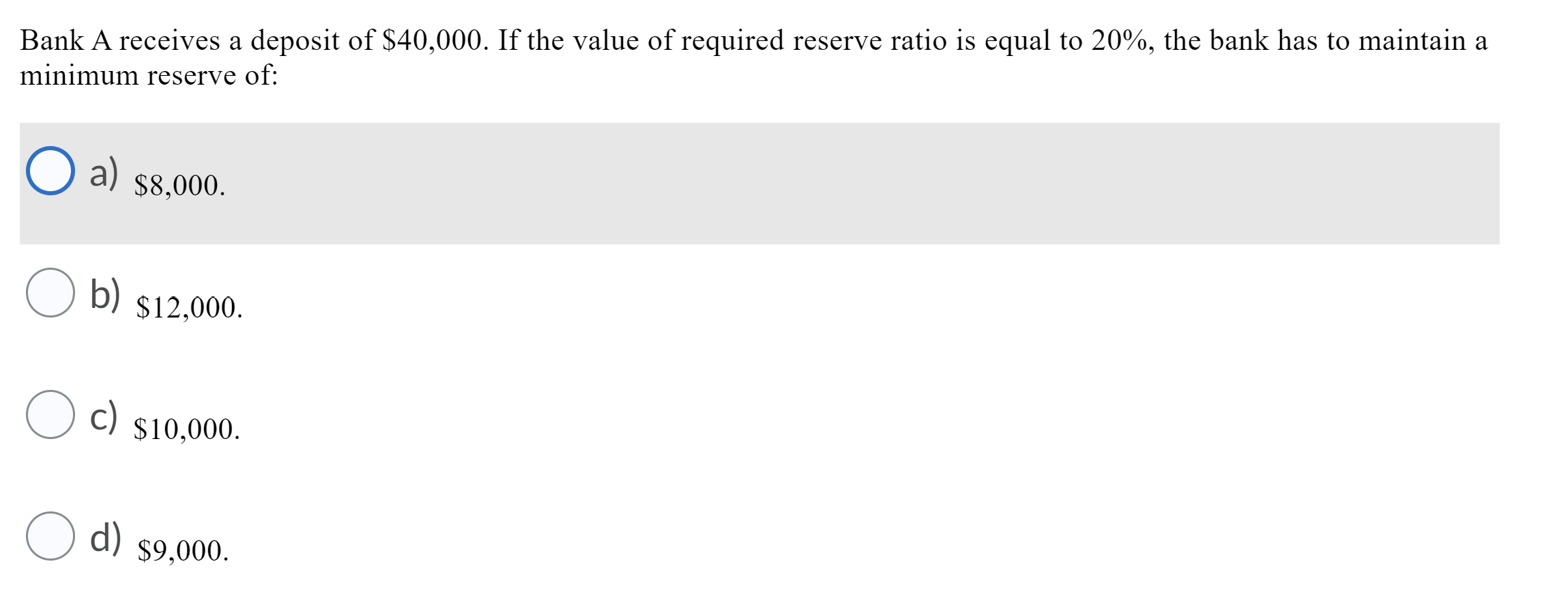 Solved Commercial banks create money by a) printing