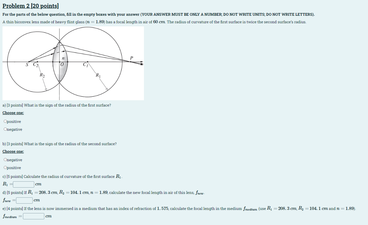 Solved Problem 2 [20 points) For the parts of the below | Chegg.com