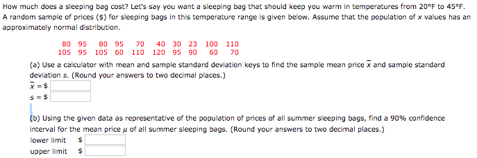 how much do sleeping bags cost