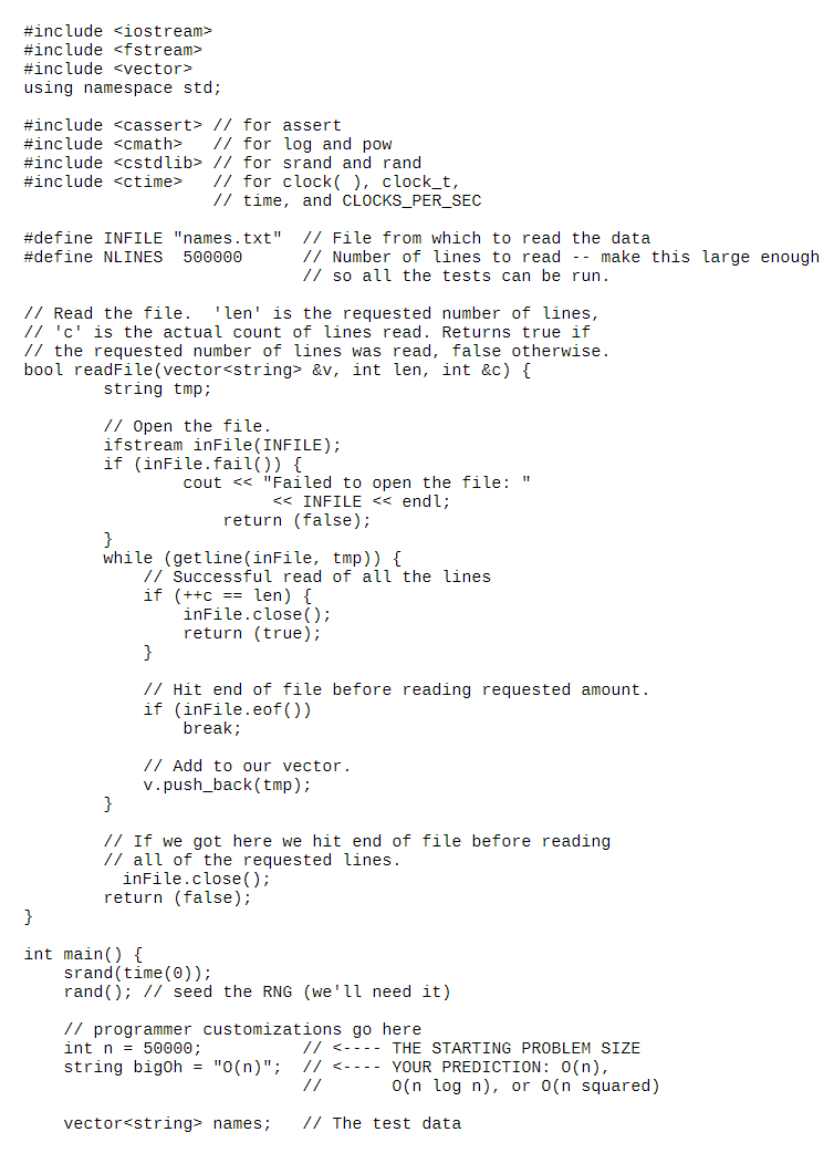 Solved This assignment involves the writing of 2 CPP's. To | Chegg.com