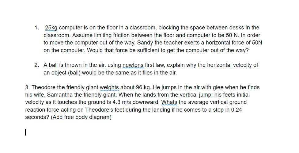 Solved see picture for questions. - Picture is not needed | Chegg.com