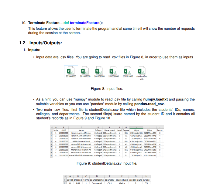 Solved Develop a menu driven complete program that can | Chegg.com
