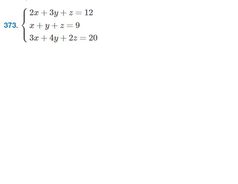 solved-2x-3y-z-12x-y-z-93x-4y-2z-20-chegg